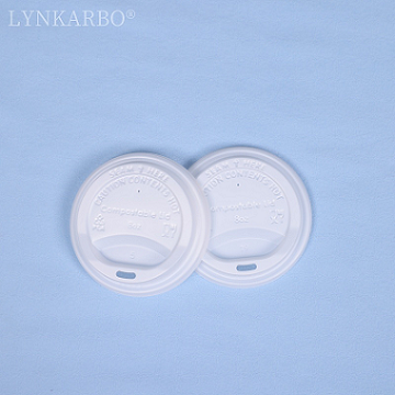 CPLA 80mm Alien Direct Minuman Tudung Cawan Warna Semulajadi
